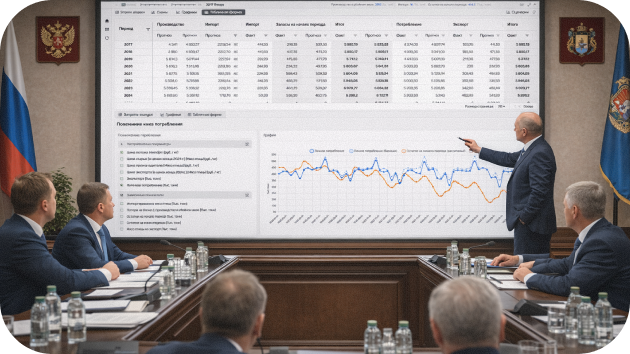 Building scenarios and forecasts