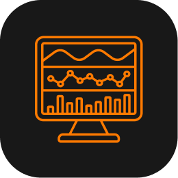 Interactive visualization that displays forecast series and scenarios